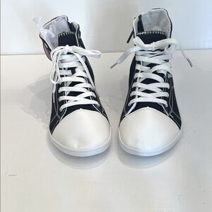 Women’s Black High Top Sneakers